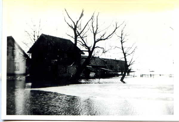 Fuchsberg Kr. Samland, Gem. Fuchsberg, Hochwasser nach der Schneeschmelze