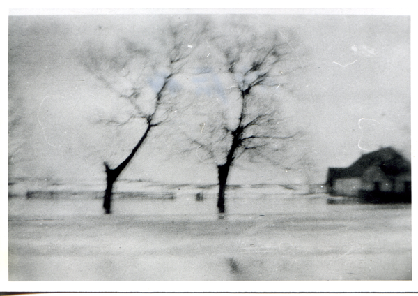 Fuchsberg Kr. Samland, Gem. Fuchsberg, Hochwasser nach der Schneeschmelze II.