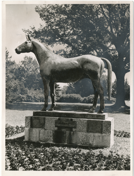 Groß Trakehnen, Denkmal des Beschälers "Tempelhüter"