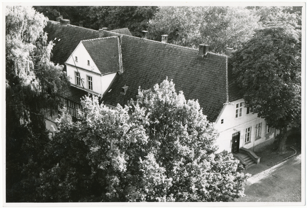 Groß Trakehnen, Wirtschaftsamt, Blick vom Speicher der Gestütsmühle