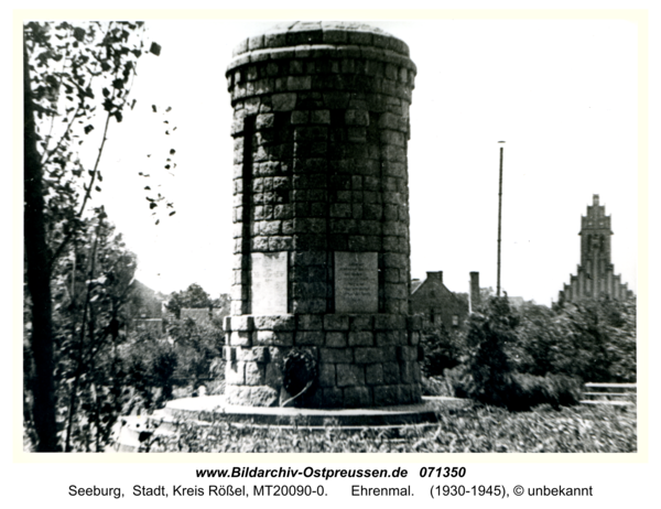 Seeburg, Ehrenmal