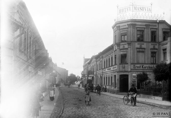 Lötzen, Hotel "Masovia" in der Königsberger Straße