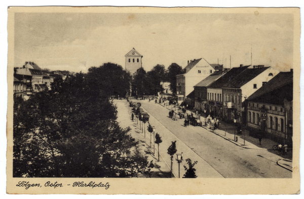 Lötzen, Marktplatz