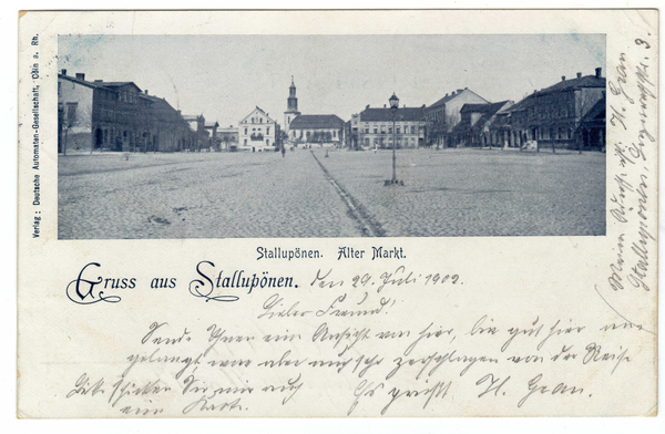 Stallupönen, Altstädtischer Markt