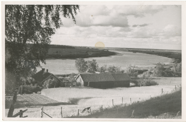 Untereißeln, Blick auf die Memel