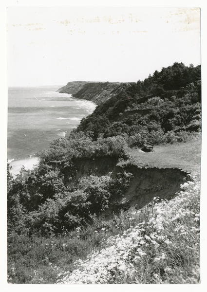 Samländische Steilküste, Blick auf Warnicken und Georgenswalde