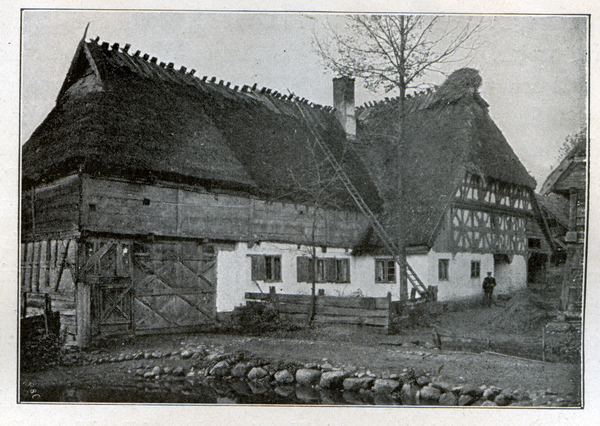Kleefeld, Altes Bauernhaus als Fachwerkhaus