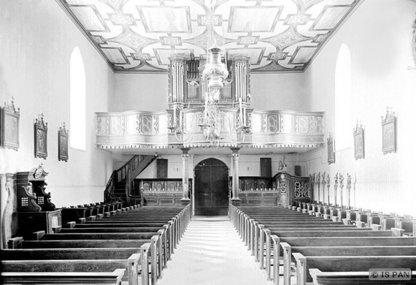 Glockstein, Kath. Kirche - Blick zur Orgel