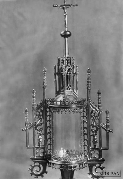 Glockstein, Kath. Kirche - Gotische Monstranz: Detail