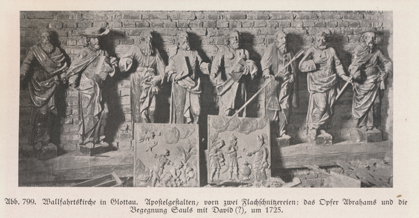 Glottau, Kath. Wallfahrtskirche, Apostelfiguren