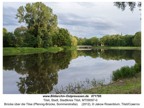 Tilse, Brücke über die Tilse (Pfennig-Brücke, Sommerstraße)