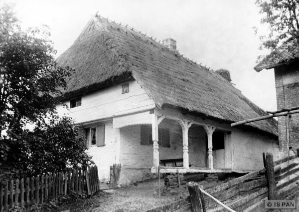 Goldbach Kr. Wehlau, Haus der Familie Thorun - Ansicht von der Wegseite