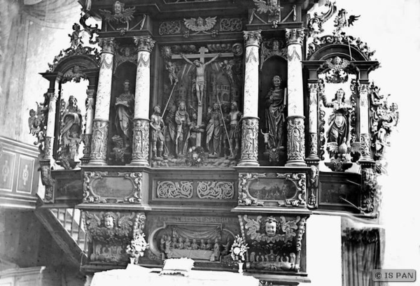 Landsberg, Stadt, Ev. Kirche - Teilansicht des Altars