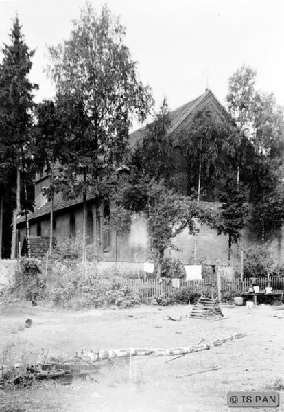 Grabnick Kr. Lyck, Ort, Ev. Kirche - Ansicht von Südosten