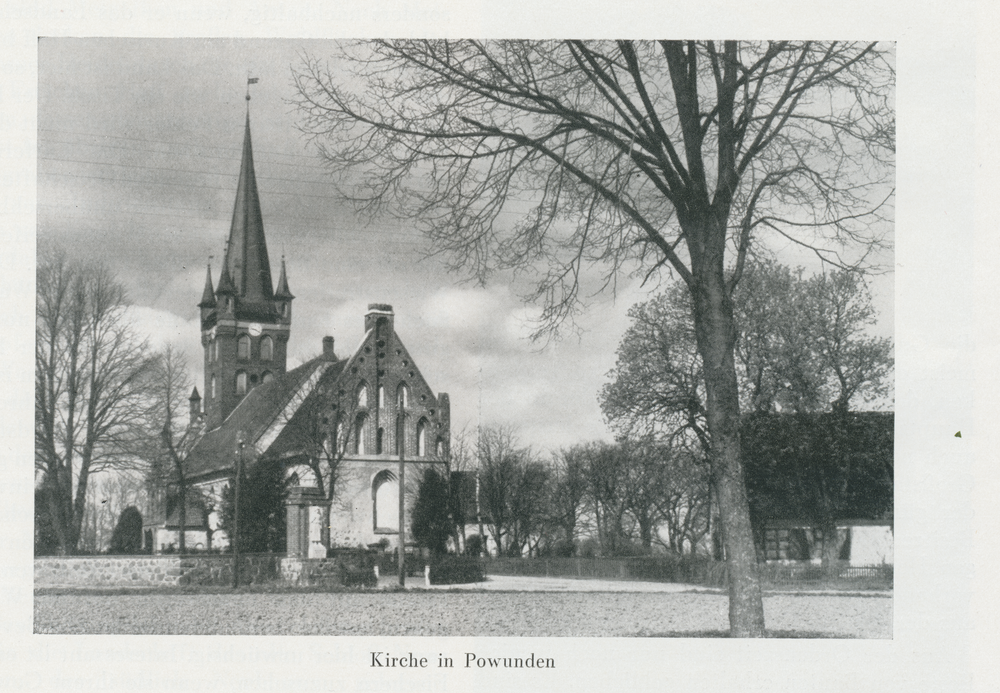 Powunden Kr. Samland, Kirche