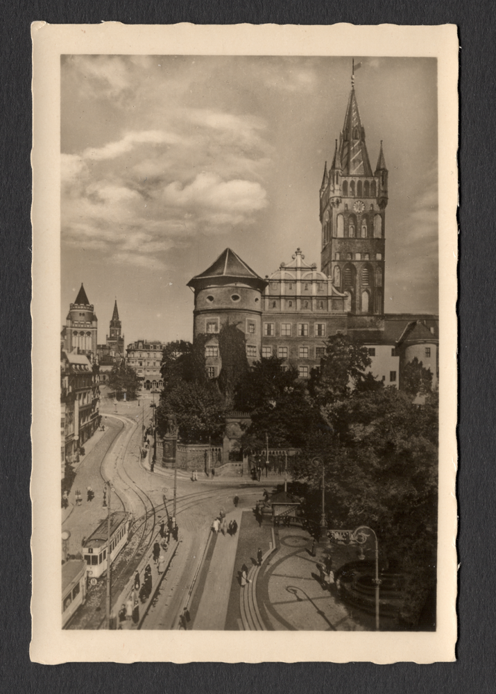 Königsberg (Pr.), Kaiser Wilhelm Platz und Schloss