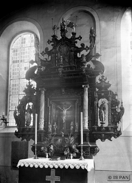 Grunau Kr. Heiligenbeil,  Ev. Kirche - Altar