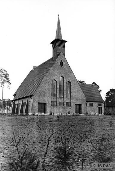 Groß Heydekrug, Ev. Kirche - Ansicht von Nordwesten