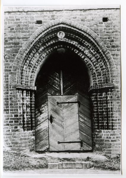 Groß Schwansfeld, Ev. Kirche - Westportal