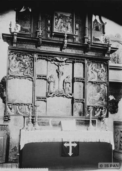 Groß Schwansfeld, Ev. Kirche - Blick auf den Altar