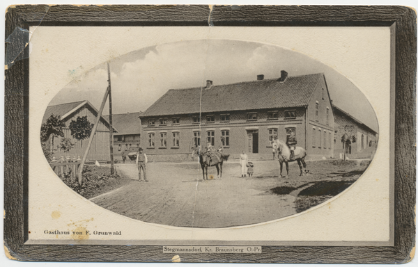 Stegmannsdorf (Chwalęcin), Gasthaus Grunwald