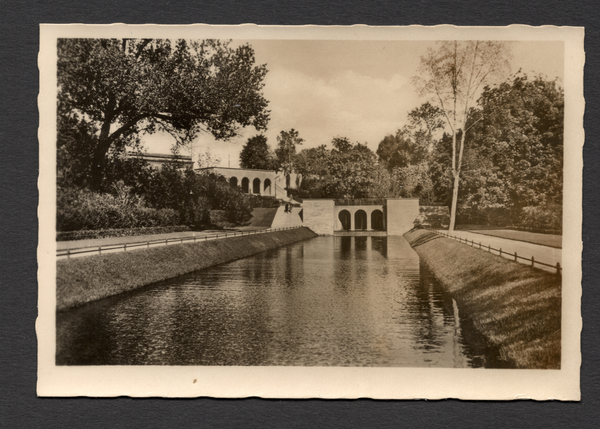 Königsberg (Pr.), Kaskaden an den Schlossteichanlagen