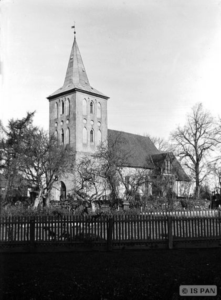 Grünhayn, Ev. Kirche - Ansicht von Südwesten