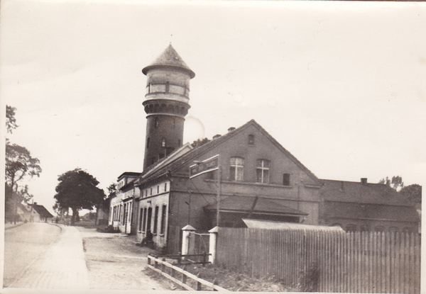 Mohrungen, die alte Gießerei und Wasserturm