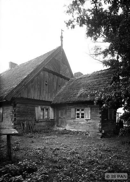 Grünheide Kr. Johannisburg, Forstamt, Stube für Großeltern im Flur der Giebelseite des Bauernhauses aus dem Anfang des 19. Jh.