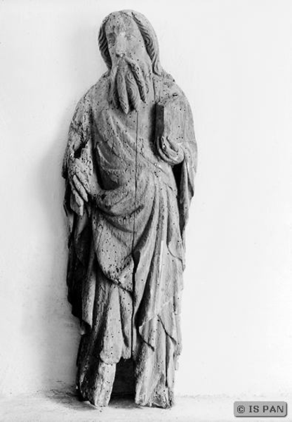 Gudnick, Ev. Kirche - Figur eines Apostels
