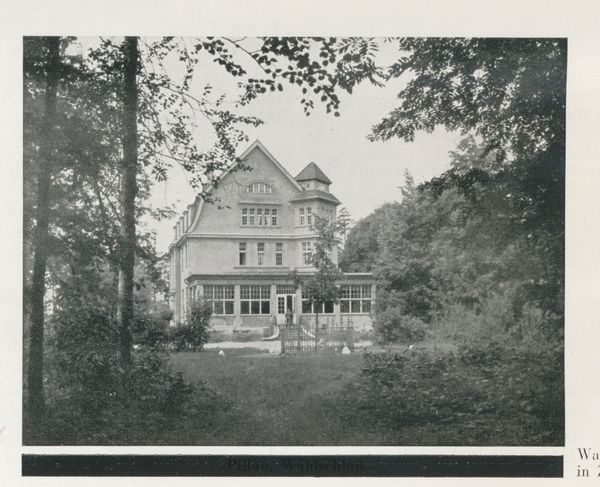Zinten, Waldschloss Damerau