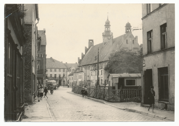 Wormditt (Orneta), Markt mit Rathaus