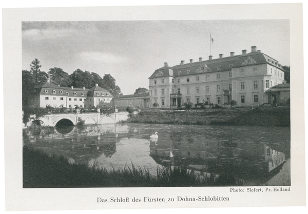 Schlobitten, Schloss des Fürsten zu Dohna-Schlobitten