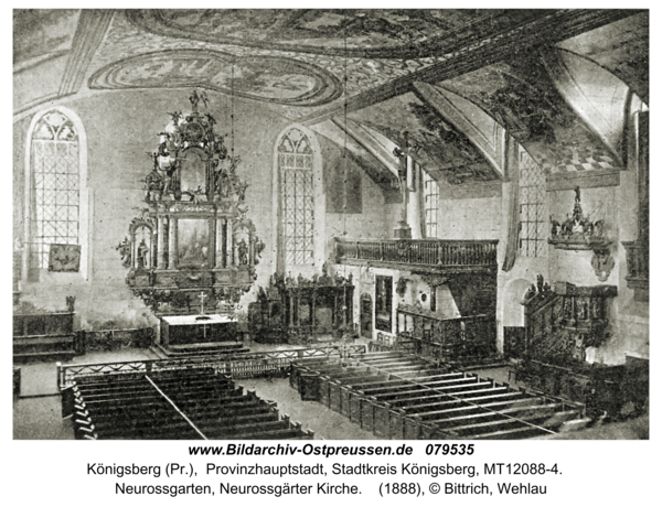 Königsberg (Pr.), Neurossgarten, Neurossgärter Kirche