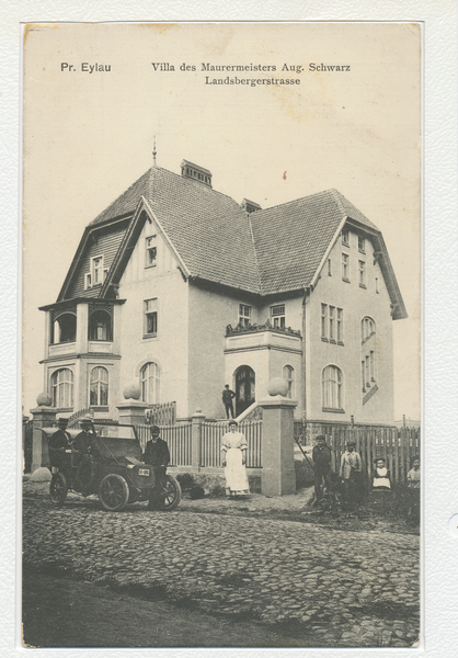 Preußisch Eylau, Villa des Maurermeisters August Schwarz