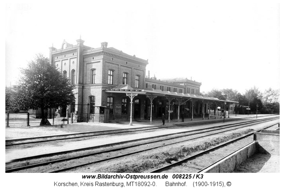 Korschen, Bahnhof