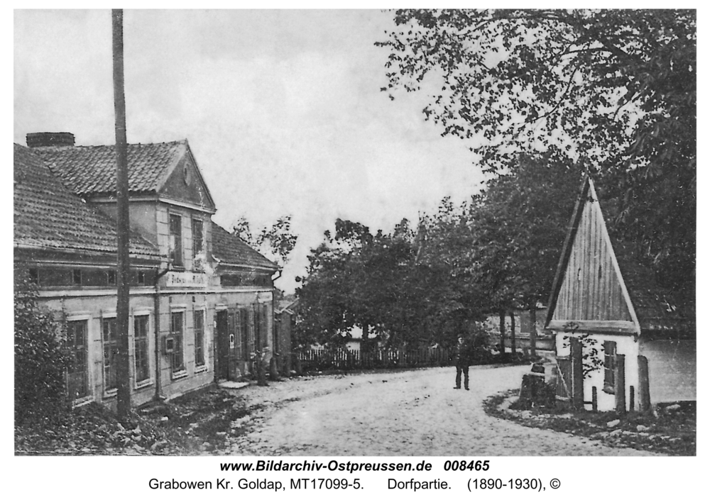 Arnswald (fr. Grabowen), Dorfpartie