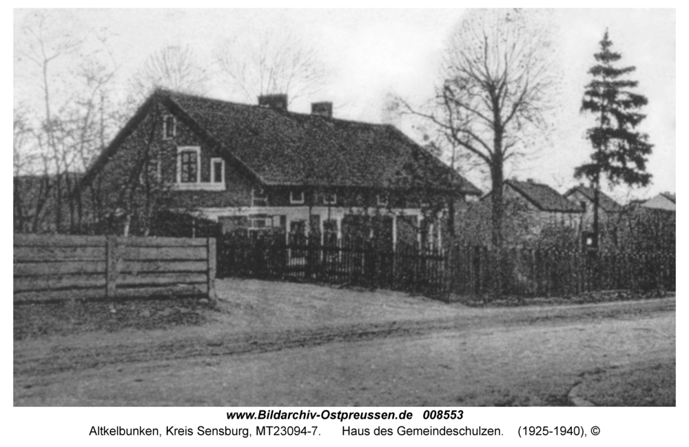 Altkelbunken, Haus des Gemeindeschulzen