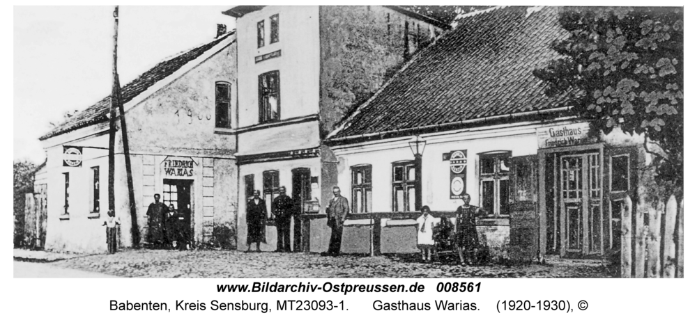 Babenten, Gasthaus Warias