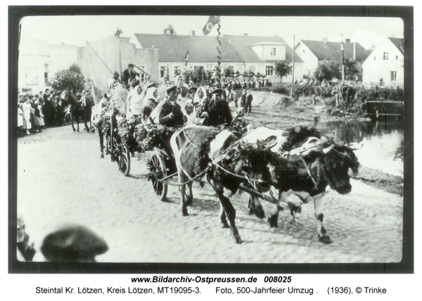 Steintal, Foto, 500-Jahrfeier Umzug