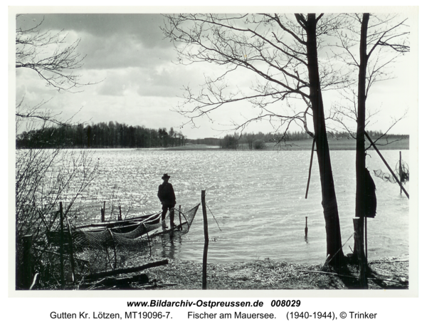 Gutten Kr. Lötzen, Fischer am Mauersee