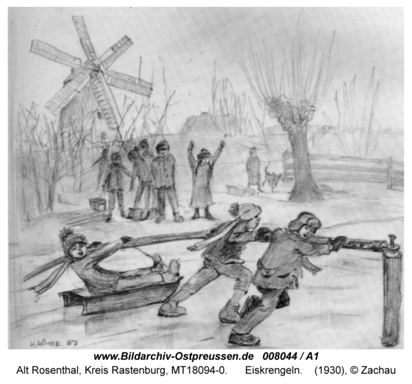 Alt Rosenthal, Eiskrengeln