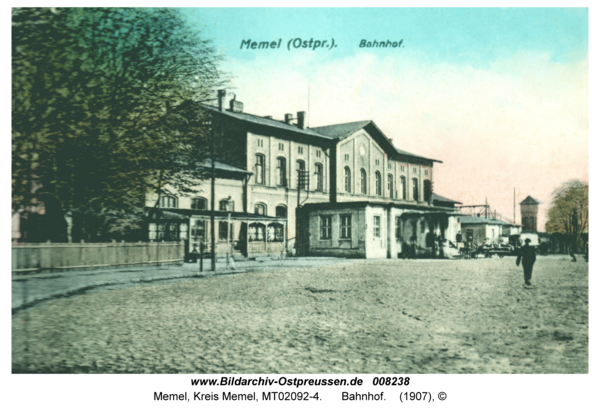 Memel, Bahnhof