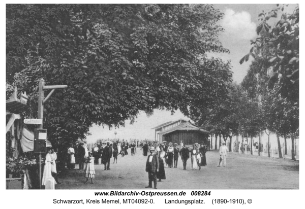 Schwarzort, Landungsplatz