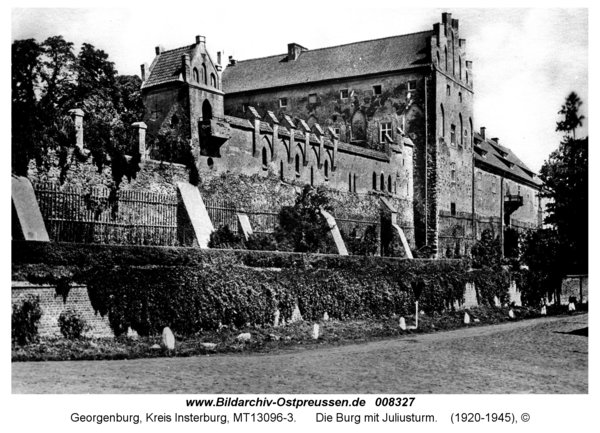 Georgenburg, Die Burg mit Juliusturm