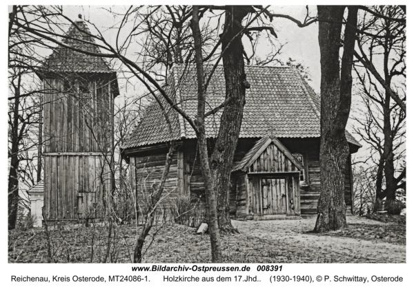 Reichenau, Holzkirche aus dem 17.Jhd.