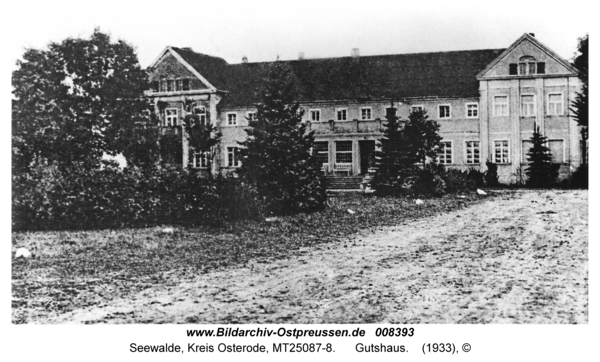 Seewalde Kr. Osterode, Gutshaus