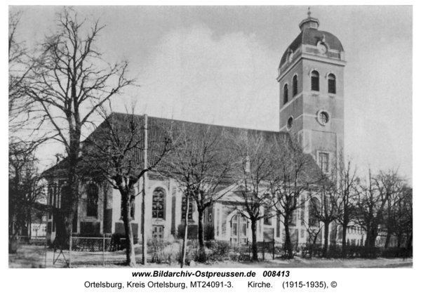 Ortelsburg, Kirche