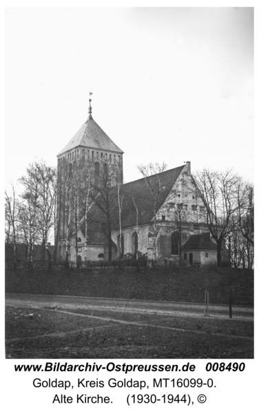 Goldap, Alte Kirche