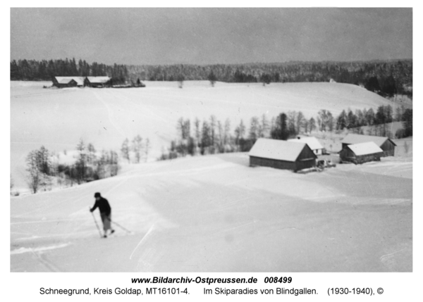 Schneegrund, Im Skiparadies von Blindgallen